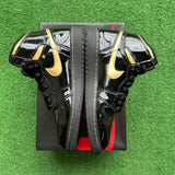 Jordan Black Metallic Gold 1s Size 6.5Y