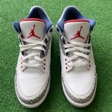 Jordan True Blue 3s Size 9.5