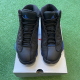 Jordan Black Hyper Royal 13s Size 8.5