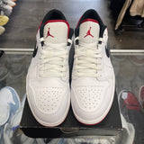 Jordan White University Red Low 1s Size 10.5