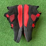 Jordan Red Thunder 4s Size 3Y