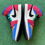 Jordan Fearless Mid 1s Size 10.5
