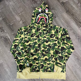 Bape Shark Face Zip Up Hoodie Size 3XL