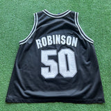Vintage San Antonio Spurs David Robinson Champion Jersey Size M